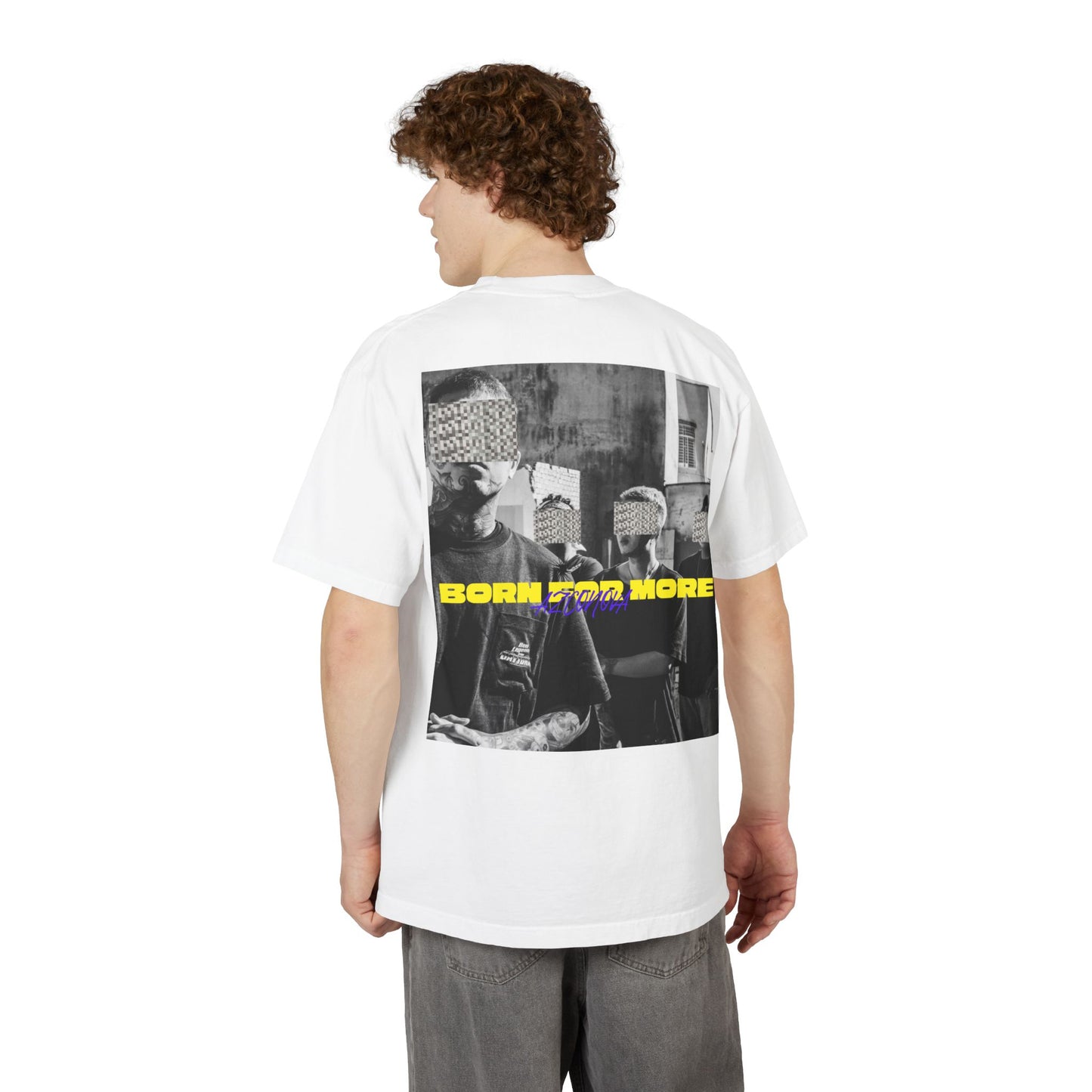 BORN FOR MORE™ DROP SHOULDER TEE