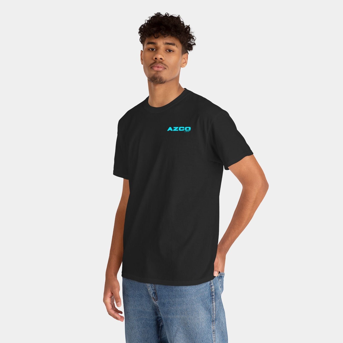 NOVA AquaBlue Basics Heavy Cotton Tee