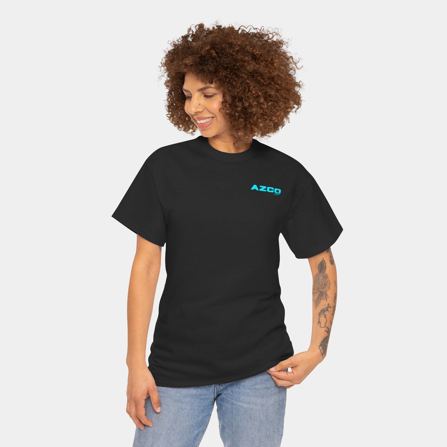NOVA AquaBlue Basics Heavy Cotton Tee