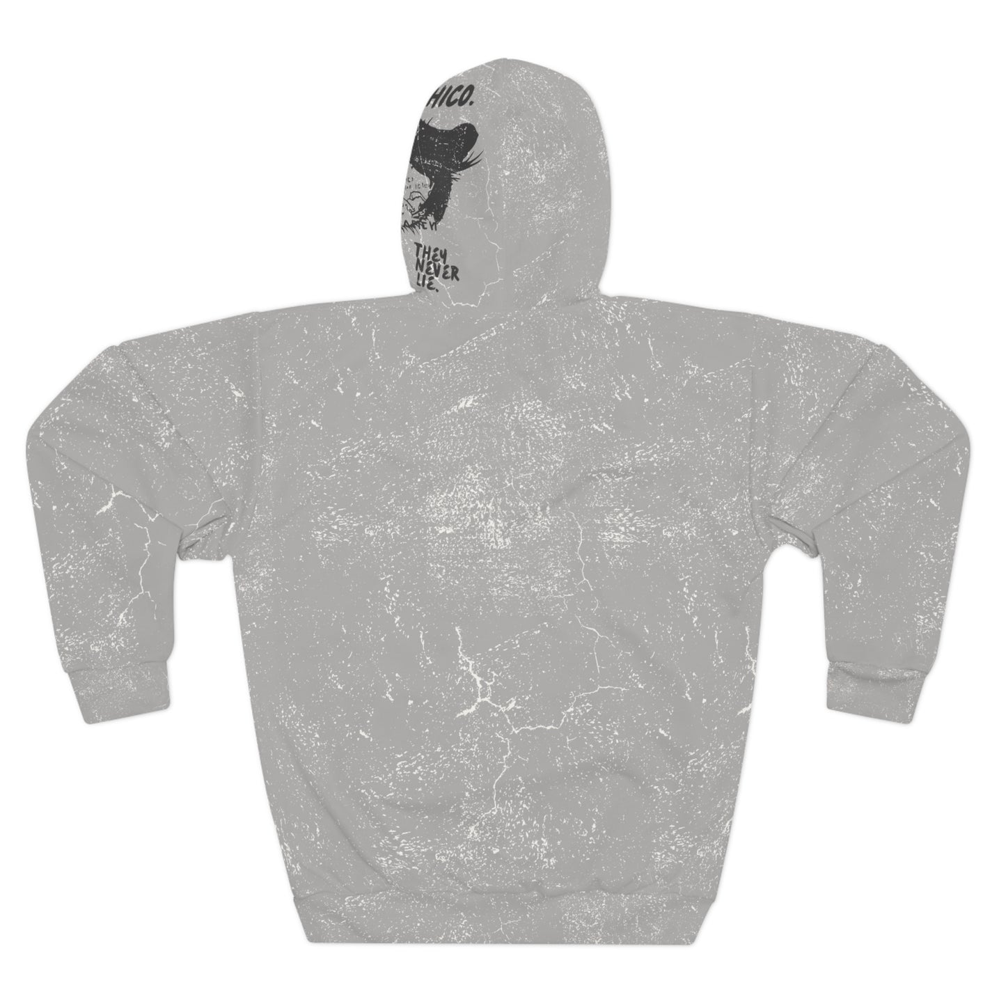 THE EYES CHICO - Gray Marble Hoodie